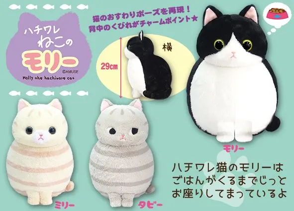 ハチワレねこのモリー ラインナップ 3