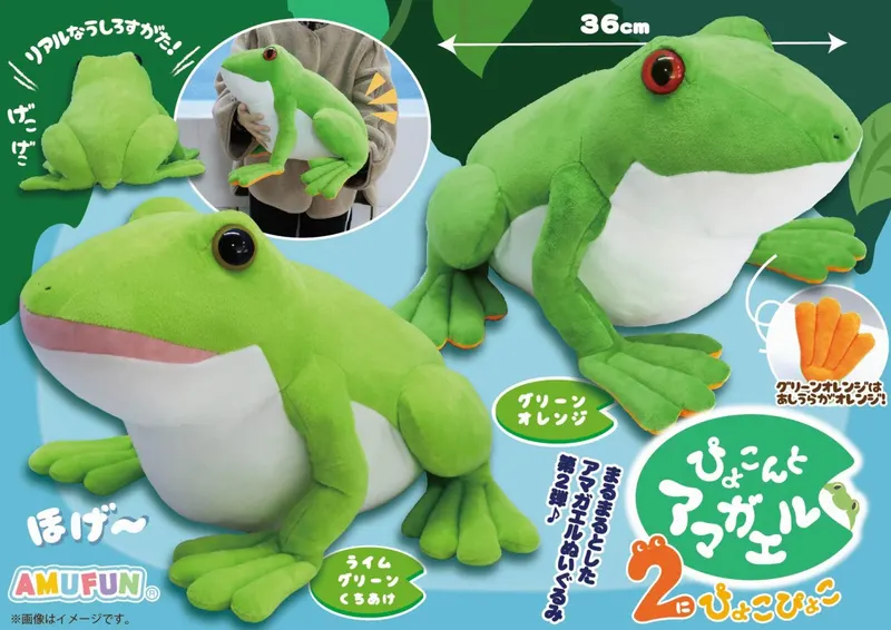 ぴょこんとアマガエル2ぴょこぴょこ ラインナップ 2