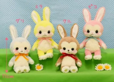 ミラクルバニーズとぽてうさろっぴーがまぐちポシェット ラインナップ 4