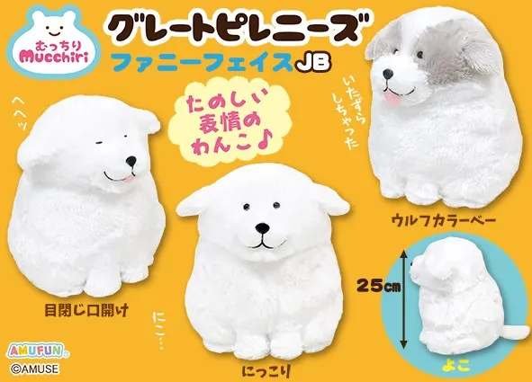 むっちりグレートピレニーズファニーフェイス ラインナップ 3