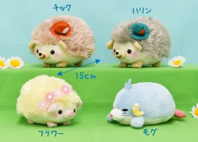 はりねずみのハリン でかBIGと森のおしゃれさん ラインナップ 3