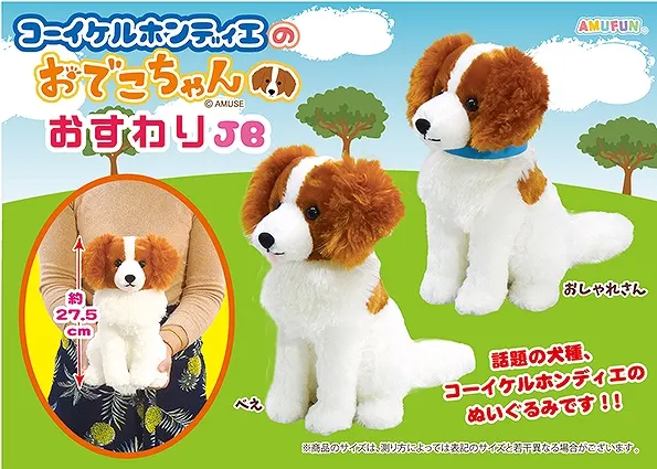 コーイケルホンディエのおでこちゃんおすわり ラインナップ 2