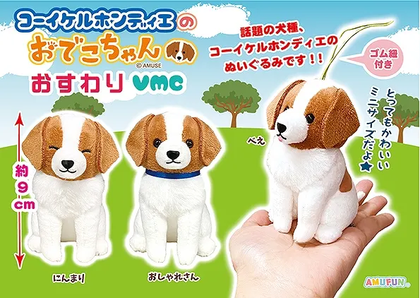 コーイケルホンディエのおでこちゃんおすわり ラインナップ 5