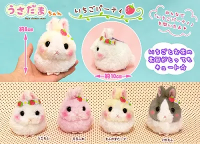うさだまちゃんいちごパーティ ラインナップ 4