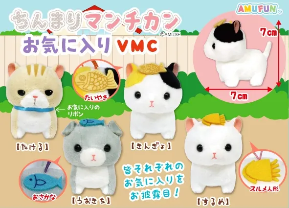 ちんまりマンチカンお気に入り ラインナップ 5