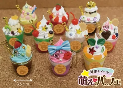 Candy Teddy Bearsパステルカラーと贅沢スイーツ萌えパフェ ラインナップ 5