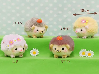 はりねずみのハリン花とリンゴシリーズが登場！ ラインナップ 5