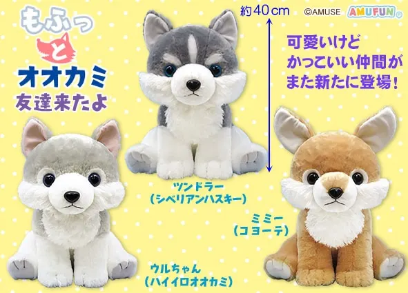 もふっとオオカミ友達来たよ ラインナップ 1