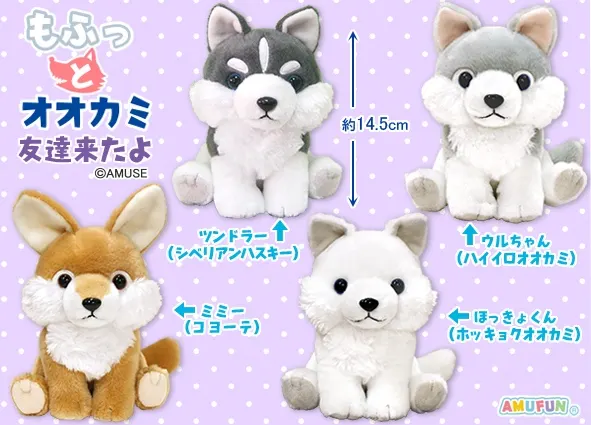 もふっとオオカミ友達来たよ ラインナップ 3