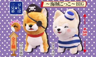 豆しば三兄弟～海賊ごっこ～の画像