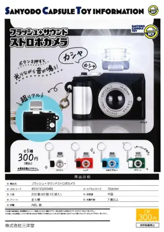 フラッシュ+サウンドストロボカメラの画像