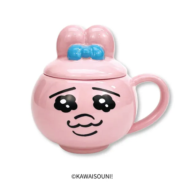 おぱんちゅうさぎ ダイカットマグカップ(画像)