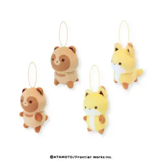 タヌキとキツネ ましゅもっちひとくちの画像