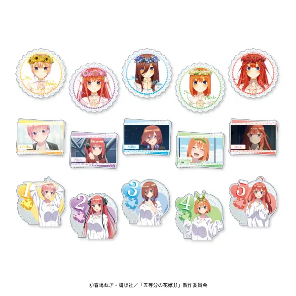 五等分の花嫁∬ アクリルバッジ(画像)
