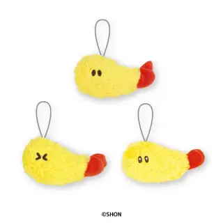 SHONのおちび えびふらいのマスコットぬいぐるみの画像