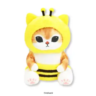mofusand ミツバチにゃん BIGぬいぐるみの画像