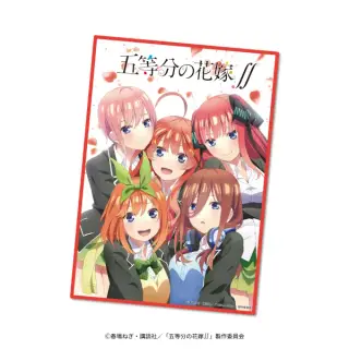 五等分の花嫁∬ フリースブランケットの画像