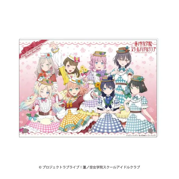ラブライブ!蓮ノ空女学院スクールアイドルクラブ A4アクリルボード(画像)