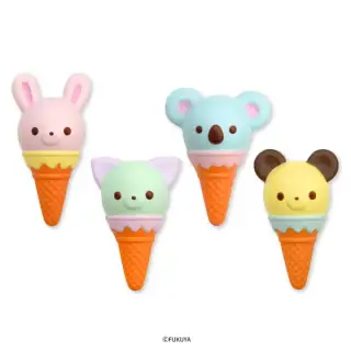 どうぶつアイス スクイーズBIGの画像