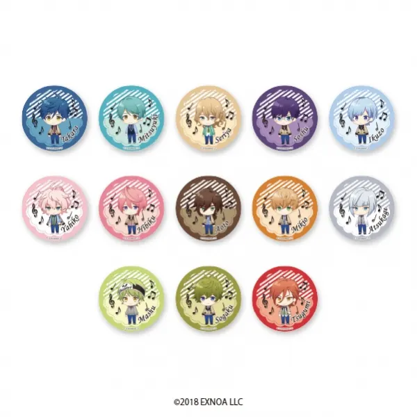 ウインドボーイズ! Φ75mm缶バッジ2(画像)