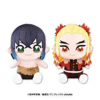 アニメ「鬼滅の刃」 ぬいぷりけおすわりBIG3の画像