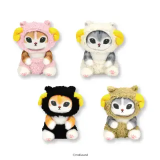 mofusand ひつじにゃん ぬいぐるみの画像