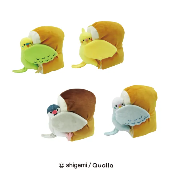 むぎゅっ鳥 ぬいぐるみ(画像)