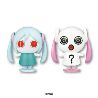 アイマイナ＆どうしてちゃん フィギュアの画像