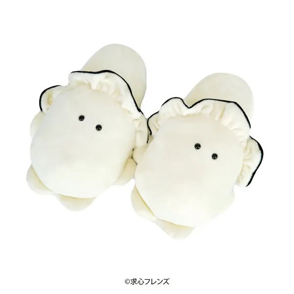 求心フレンズ 牡蠣ルームシューズ(画像)