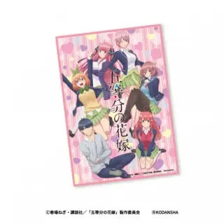 五等分の花嫁 フリースブランケット2の画像