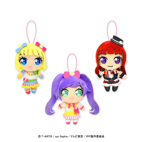 プリパラ5周年 マスコットぬいぐるみ1(画像)