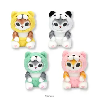mofusand くまにゃん ぬいぐるみの画像