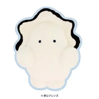 求心フレンズ 牡蠣ダイカットフリースブランケットの画像