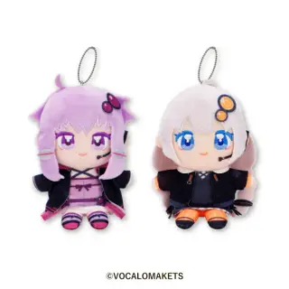 結月ゆかり＆紲星あかり ぬいぷりけおすわりの画像