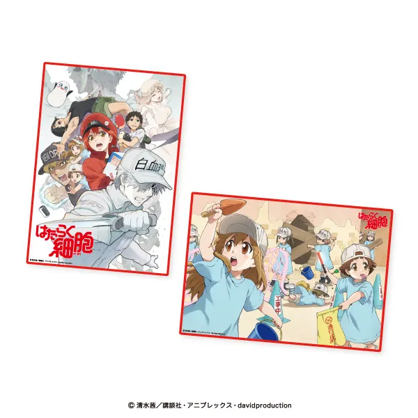 はたらく細胞マイクロファイバータオル(画像)
