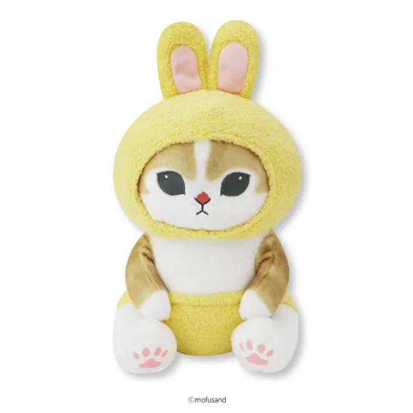 mofusand うさぎにゃん BIGぬいぐるみ(画像)