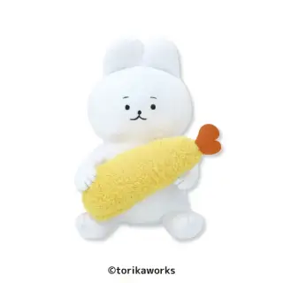 エビフライとうさぎ BIGぬいぐるみの画像