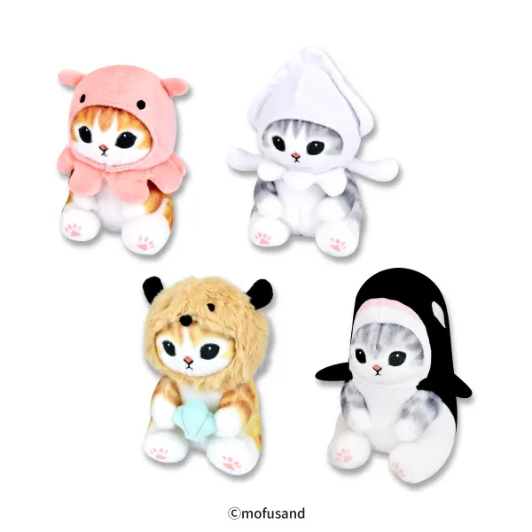 mofusand 海の生き物にゃん3 ぬいぐるみ(画像)