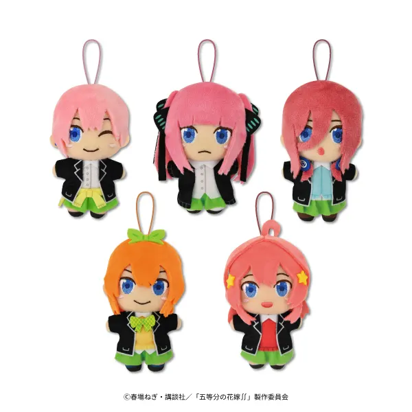 五等分の花嫁∬ マスコットぬいぐるみ(画像)