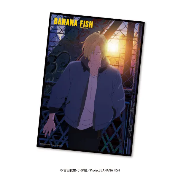 BANANA FISH フリースブランケットの台紙