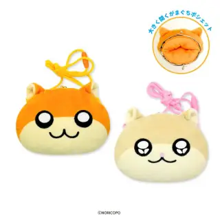 クソハムちゃん ぬいぐるみがまぐちの画像