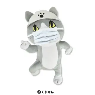 仕事猫 ヨシ！BIGぬいぐるみ ～マスクver.～の画像