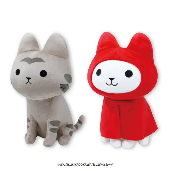 うごく!ねこむかしばなし BIGぬいぐるみ(画像)