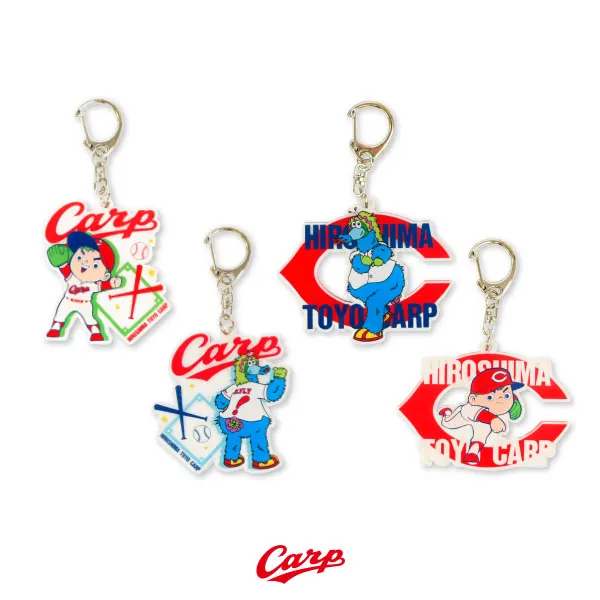 広島東洋カープ アクリルキーホルダー3の台紙