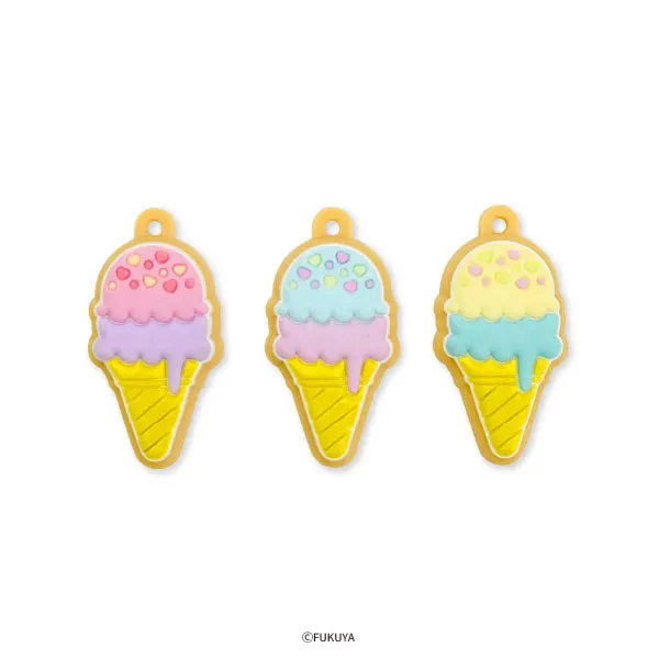 アイスクリームアイシングクッキーマスコット(画像)
