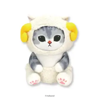mofusand ひつじにゃん BIGぬいぐるみの画像