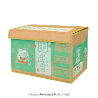 伊右衛門 段ボール収納BOXの画像