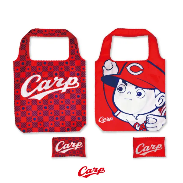 広島東洋カープ 収納ポケット付きECOバッグの台紙