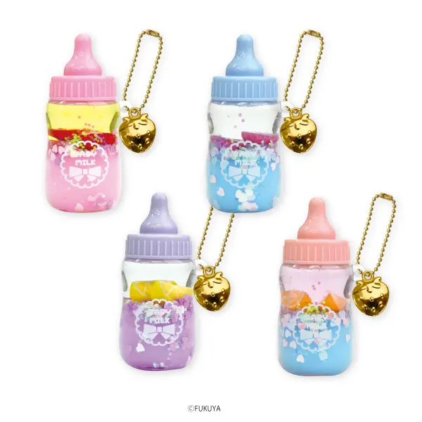 ほにゅうびんミルクオイルチャーム(画像)