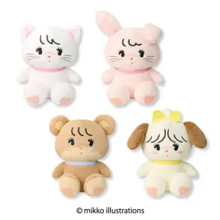 mikko characters BIGぬいぐるみの画像